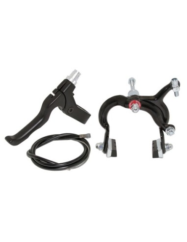 730 Front Alloy Brake Set Black.